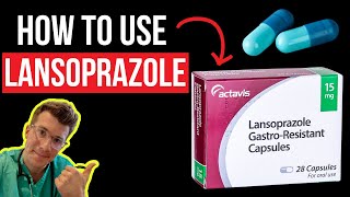 Doctor explains how to take LANSOPRAZOLE Prevacid including uses doses side effects amp more [upl. by Gulgee]