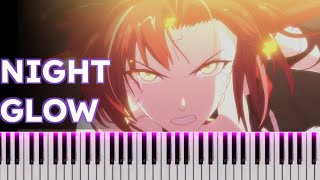 Nightglow 崩坏3印象曲  Piano Arr  Honkai Impact 3rd CG Final Lesson OST [upl. by Ocana]