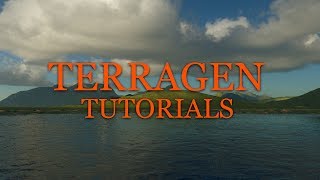 How to import DEM maps in Terragen part 3 [upl. by Ahsilaf]