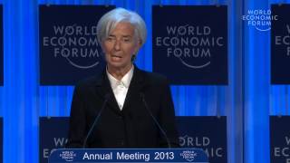 Davos 2013  Resilient Dynamism  Special Address by Christine Lagarde [upl. by Block]