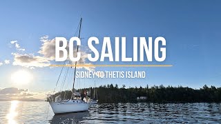 Vancouver Island Sailing from Sidney to Thetis Island [upl. by Stichter]