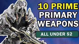 The Frugal Tennos Guide Budget Primary Weapons in Warframe [upl. by Kilan788]