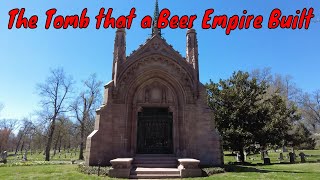 The Graves of Budweiser Founders Adolphus Busch and Eberhard Anheuser [upl. by Ahsertal940]