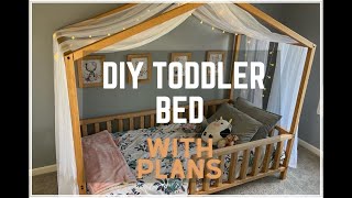 DIY Toddler Bed  Montessori Bed  Plans [upl. by Kenzie128]