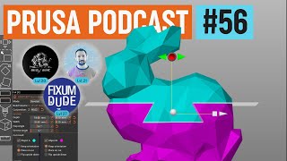 Prusa 3D Printing Podcast 56  News in PrusaSlicer 261  guests Fotis Mint Wekster Fixumdude ⚡ [upl. by Agneta864]