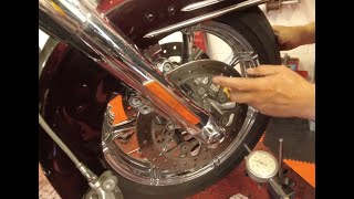 Harley Davidson Pulsating or Shuddering Front Brake [upl. by Sari994]