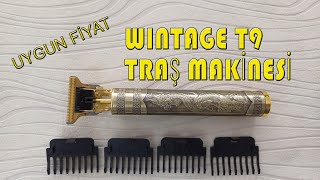 WİNTAGE T9 TRAŞ MAKİNESİ [upl. by Pallaten177]