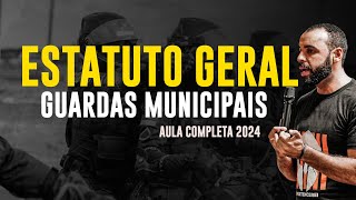 Estatuto Geral das Guardas Municipais  LEI 1302214  Atualizado 2024 [upl. by Aneele]