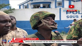 Flash Kòmandan Kenyan an ak lapolis Latibonit deklare yo pral atake bandi Gran grif yo [upl. by Anabal]