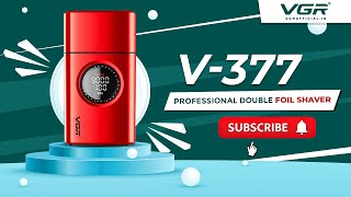 VGR V377 Professional Double Foil Shaver [upl. by Atnahsa]