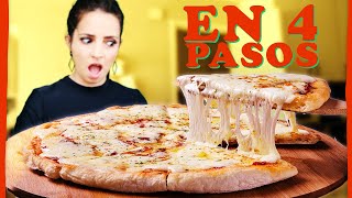 Pizza casera masa para pizza PASO A PASO con tips y trucos  Cómo hacer pizza E01 [upl. by Neirad]