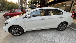 Maruti Suzuki ciaz 2024  alpha model detailed review with features  ciaz top model ciaz [upl. by Anirdna]