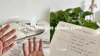 aprende a organizarte desde cero con un solo video [upl. by Marchese895]