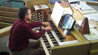 Dr Timothy Huth on the Aeolian Skinner Pipe Organ [upl. by Anawqahs117]