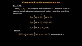 Estimadores Estimación puntual  Proba UTN [upl. by Breh]