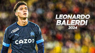 Leonardo Balerdi  Solid and Technical Defender 2024ᴴᴰ [upl. by Frannie967]