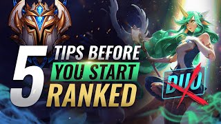 EVERYTHING You MUST Know BEFORE Starting Ranked in Season 10  League of Legends [upl. by Gio]