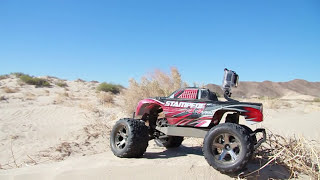 Traxxas Desert Stampede 4X4 VXL  A Day in the Desert [upl. by Brigida]