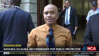 Kholeka Gcaleka recommended for Public Protector [upl. by Hobbie]