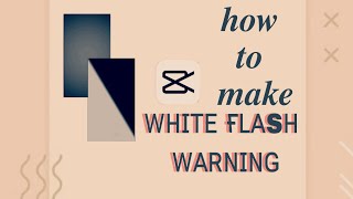 Flash Warning Overlay Tutorial  White Flash Overlay [upl. by Irvine]