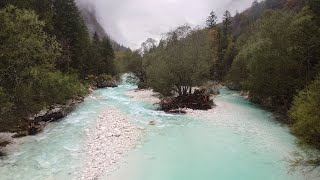 SLOFLYCOM Fly Fishing Slovenia Soča high Marbles on dry [upl. by Quint]