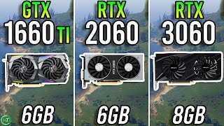 GTX 1660 Ti vs RTX 2060 vs RTX 3060  Tested in 2023 [upl. by Melamed]