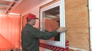 How To Install a Window with a Nailing Flange [upl. by Zed]