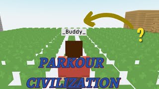 Bloxd io but I joined PARKOUR CIVILIZATION [upl. by Ejrog]