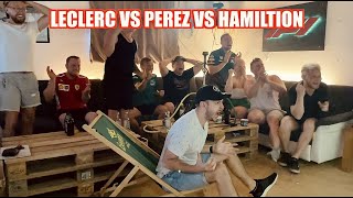 Leclerc VS Perez VS Hamilton Most Insane Reaction Of All Time British GP 2022 [upl. by Ennoid]