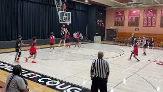 Carondelet High School  Team BLAZE vs NBBA Michael 2H [upl. by Hume980]