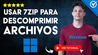 Cómo USAR 7ZIP en Windows 1087  📂​ Comprimir y Descomprimir Archivos ZIP y RAR ​📂 [upl. by Ecirtnuahs697]