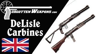 The DeLisle Britains Silenced 45 ACP Commando Carbine [upl. by Wilow]