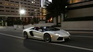 First Look 2013 Lamborghini Aventador LP7004 Roadster [upl. by Selrahc]