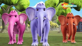 Haathi Aaya 3D Rhyme  Elephant Songs  Tamil Rhymes for Kids  Shemaroo Kids Tamil [upl. by Cristiano]