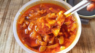 పునాస మామిడికాయల తొక్కుడు పచ్చడిMamidikaya Thokkudu Pachadi In Telugu Instant Mango Pickle [upl. by Meli504]