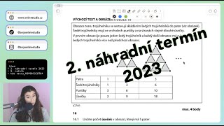 Řešení přijímaček z matematiky  9 ročník  2 náhradní termín 2023 [upl. by Anuska]