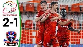 Zulte Waregem vs FCV Dender 21 Abdoulaye Traore Goal All Goals and Extended Highlights [upl. by Ellenaej]