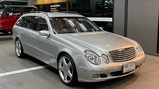 น่าอิจฉา  ยิ่งเก็บ ยิ่งได้กำไรงาม Benz e200 Kompressor estate rare item คันเดียวในไทย [upl. by Luana]