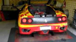 Ferrari 360 on dyno [upl. by Calesta707]