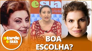 Sonia Abrão sobre Débora Bloch como Odete Roitman “A chance de dar errado é muito grande” [upl. by Stelle]