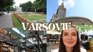 VLOG  Visitez Varsovie avec moi [upl. by Tegdig]