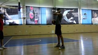 Nikolay Rogozhkin 17 years old height 220 basketball [upl. by Mick]