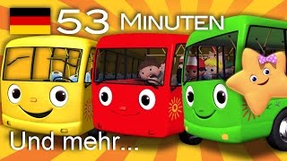 Die Räder vom Bus  Und noch viele weitere Kinderlieder  von LittleBabyBum [upl. by Clayborne540]