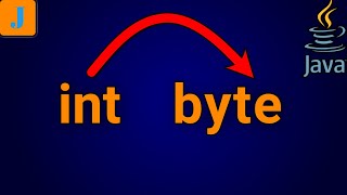 How To Convert Int To Byte In Java [upl. by Atterbury]