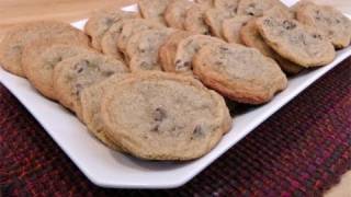 Easy CHOCOLATE CHIP COOKIE Recipe  Crisp Outside Soft amp Chewy Inside [upl. by Ijnek]