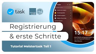 MeisterTask Tutorial Teil 1  Registrierung amp erste Schritte [upl. by Fernald]