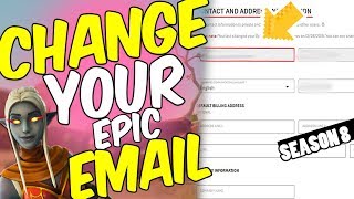 How to Change your Epic Games Email  Fortnite Email  New Method 2019 [upl. by Hephzibah713]