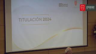 Titulaciones Postgrados 2024 [upl. by Socha]