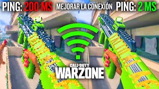 COMO MEJORAR la CONEXIÃ“N en WARZONE PS4 PS5 PC y XBOX Abrir NAT BAJAR PING PERDIDA de DATOS [upl. by Anelys]