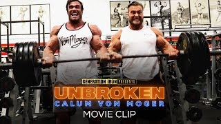 Calum Von Moger Unbroken MOVIE CLIP  Inside The Bicep Tear That Changed Calums Life [upl. by Frida]